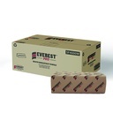 Everest Pro Singlefold Paper Hand Towels, 1-Ply, White, 250 Sheets, Case of 16