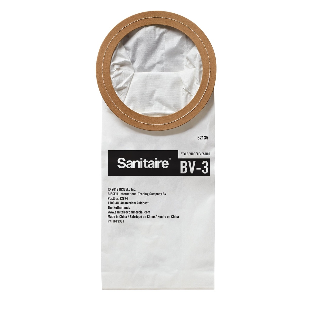 Sanitaire Sacs à poussière pour aspirateurs SC530A et SC535A, paquet de 5