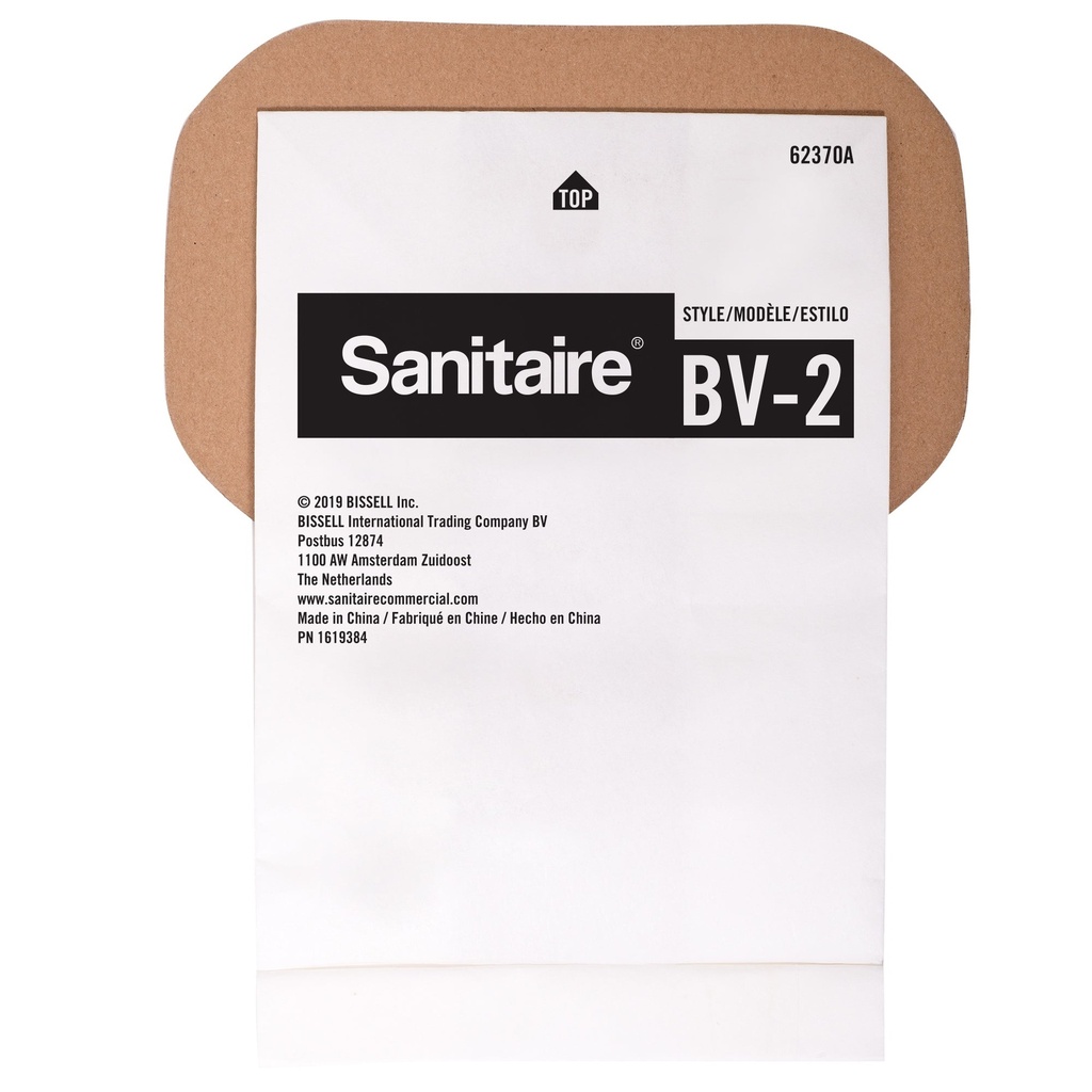 Sanitaire Style BV-2 Vacuum Dust Bags for SC412, Pack of 5