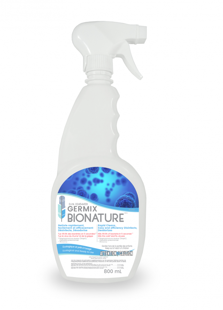 Unica Nettoyant désinfectant prêt à l'emploi Germix Bionature, 4 L