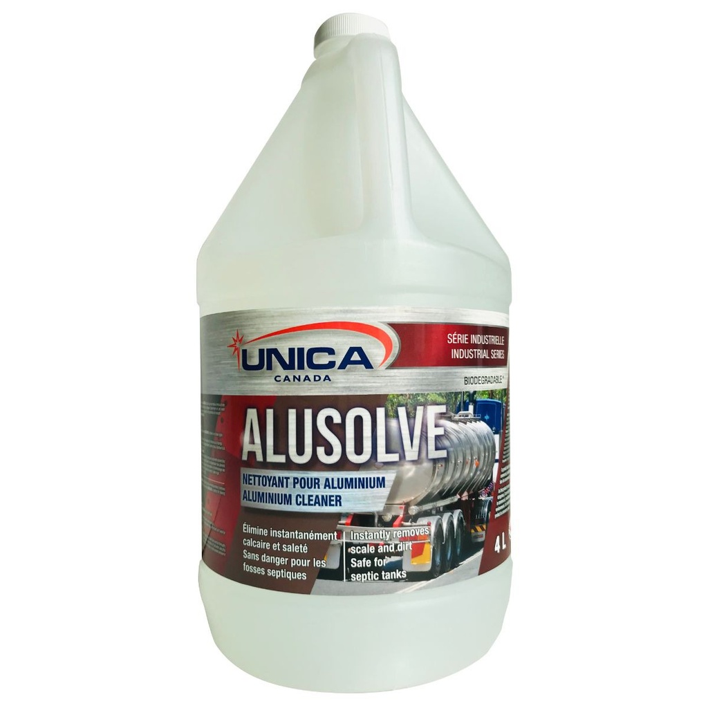 Unica Alusolve Concentrated Aluminum Cleaner, 4 L