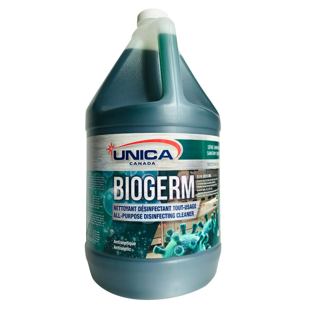 Unica Nettoyant désinfectant Biogerm concentré, 4 L