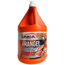 Unica Orangel Waterless Pumice Hand Cleaner with Pump, 3.6 L