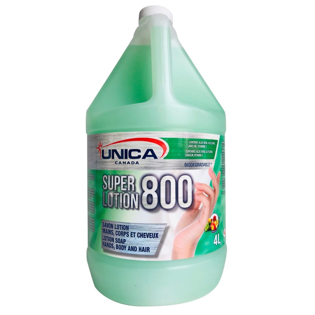 Unica Savon à mains Super Lotion 800, 4 L