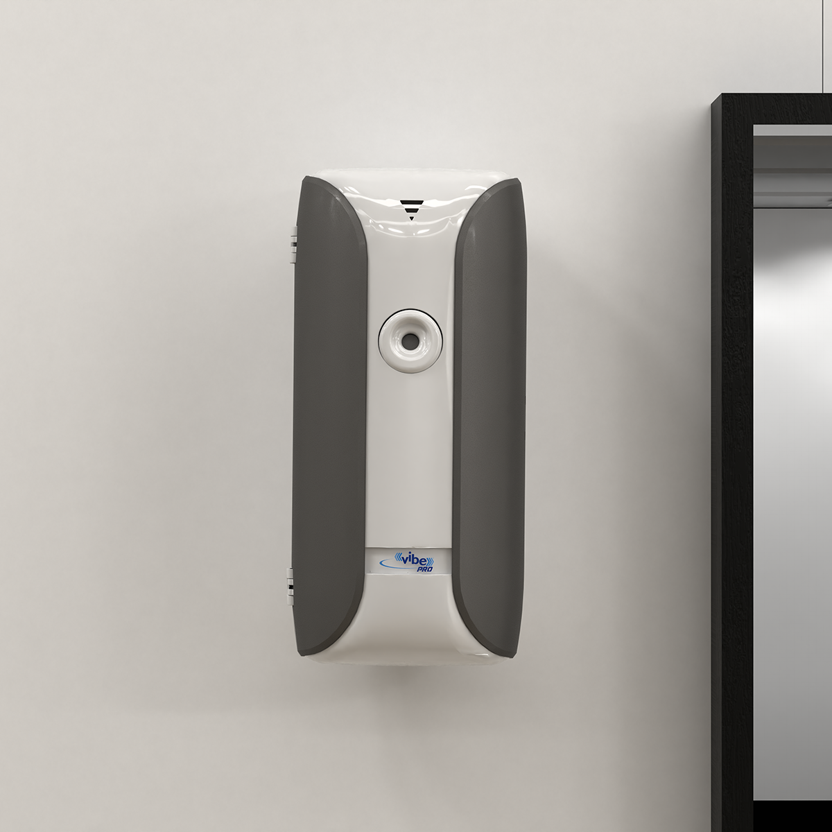 Vectair Vibe Pro Air Freshener Dispenser, White and Silver