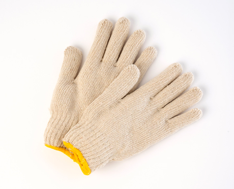 Wayne Safety Polyester Cotton Knit Gloves, Beige, Large, Pack of 12 Pairs
