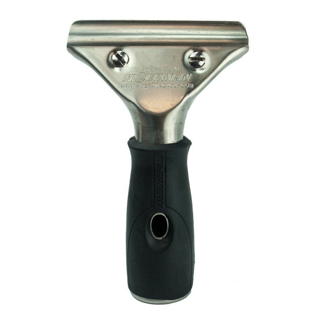 Moerman Stainless Steel Squeegee Handle with Rubber Grip