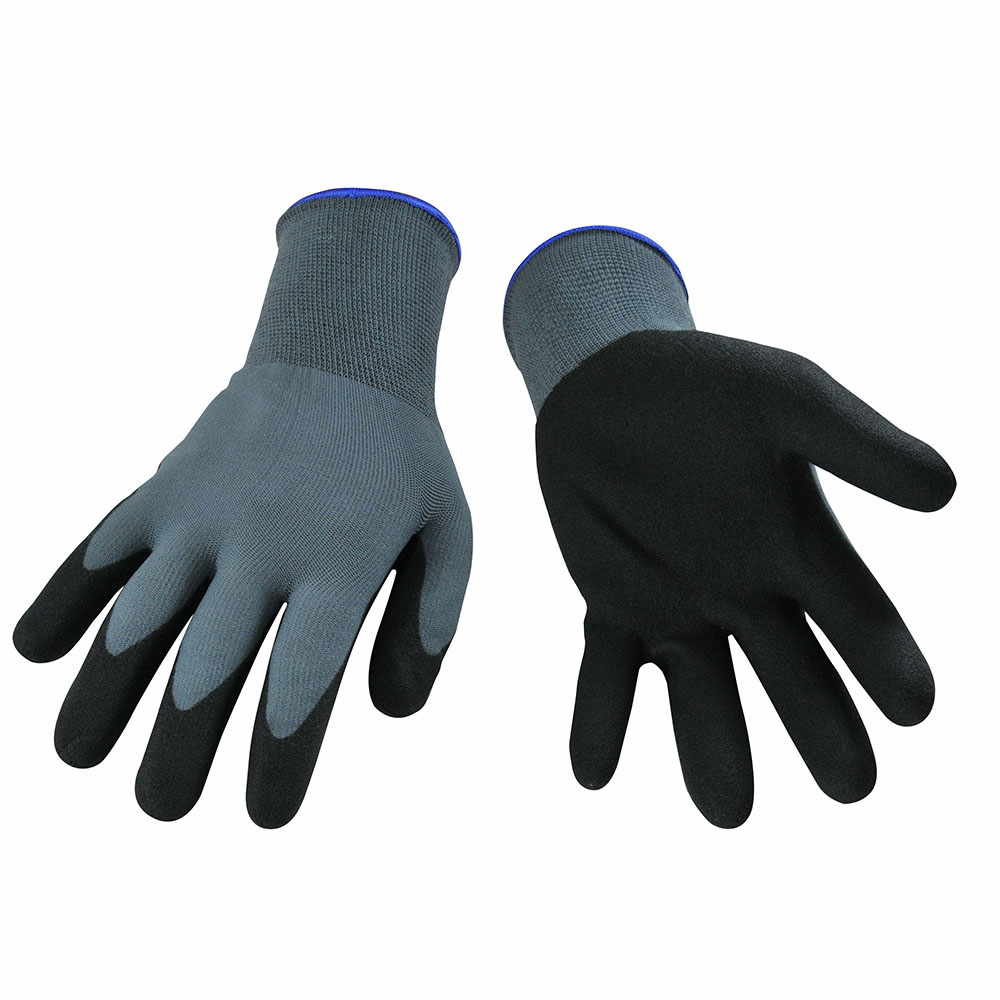 Wipeco Gants de travail en PVC haute dextérité, moyen
