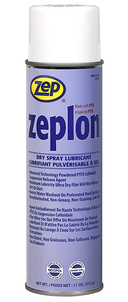 Zep Zeplon Dry Lubricant Aerosol, 312 g