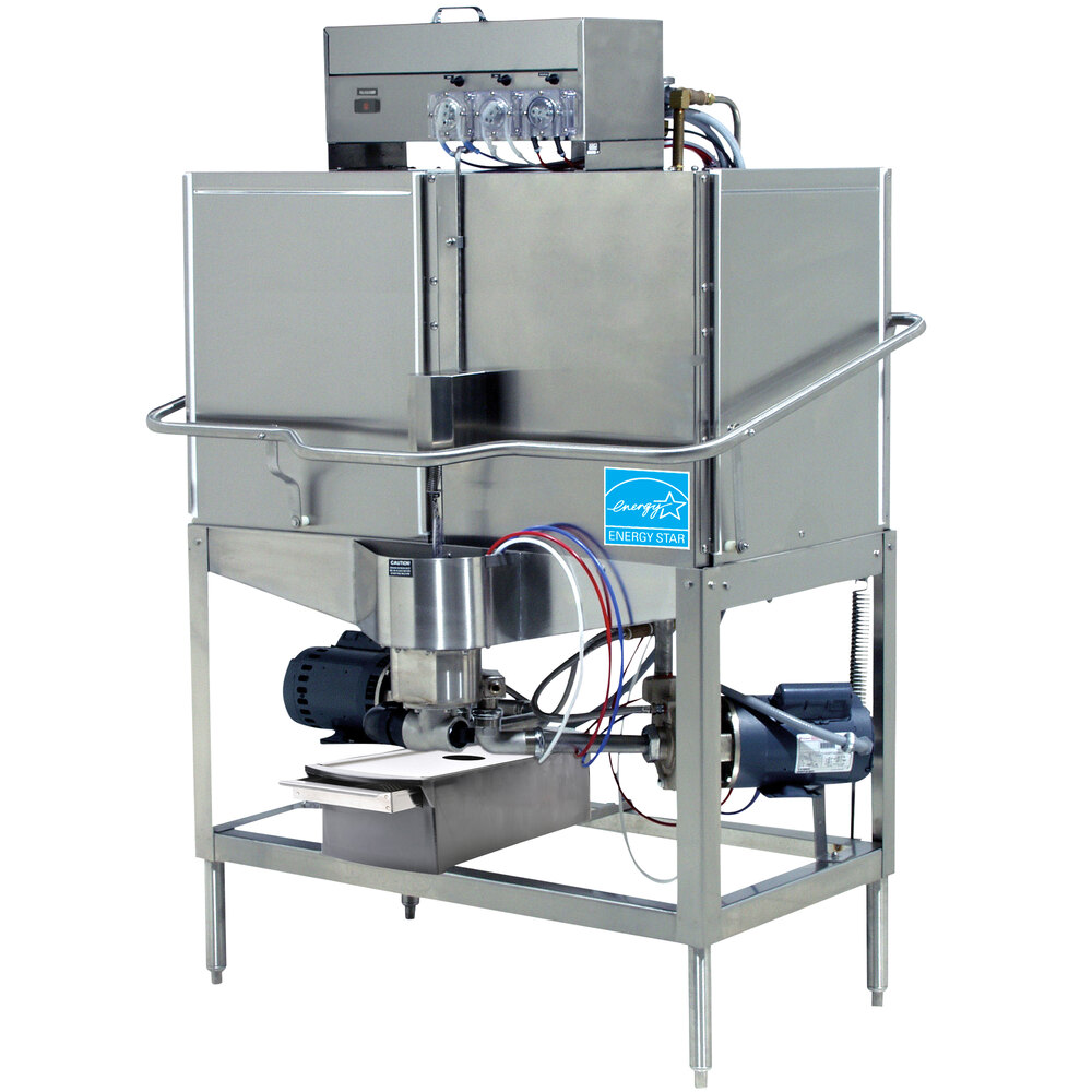 CMA Dishmachines CB Left Corner Double Rack Low Temp Dishwasher, Left Door, 115V