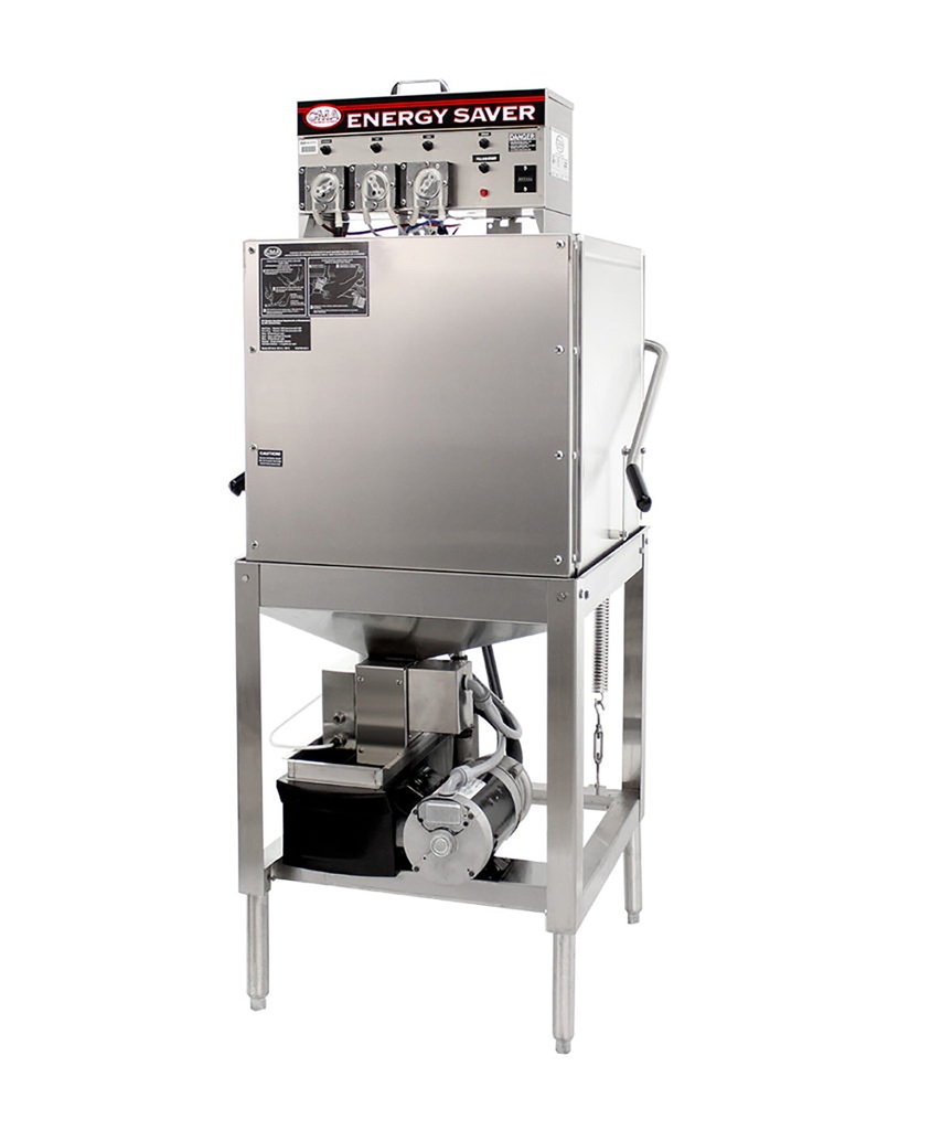 CMA Dishmachines EST-AH-EXT Lave-vaisselle droit à porte allongée, basse température, Energy Star, 115 V