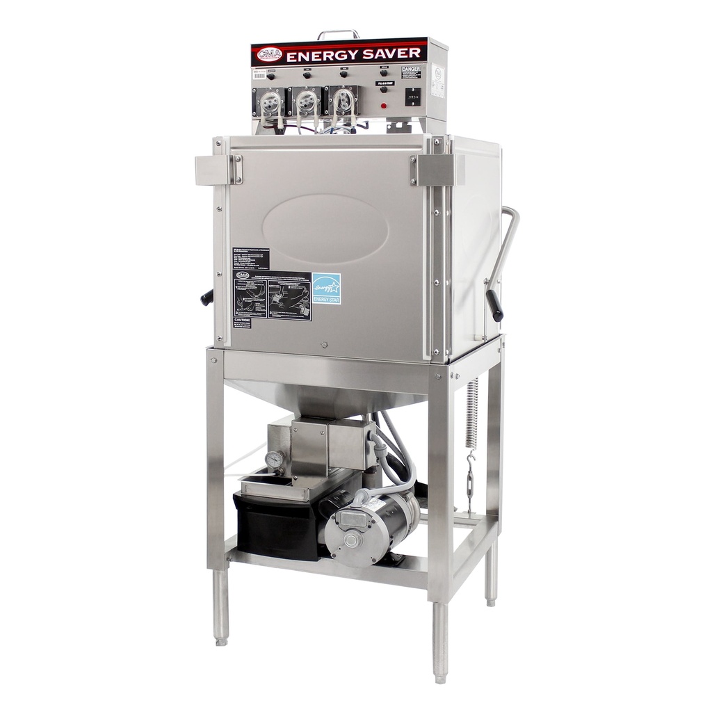 CMA Dishmachines EST-3-D-EXT Extended 3-Door Low Temp Dishwasher, Energy Star, 115V