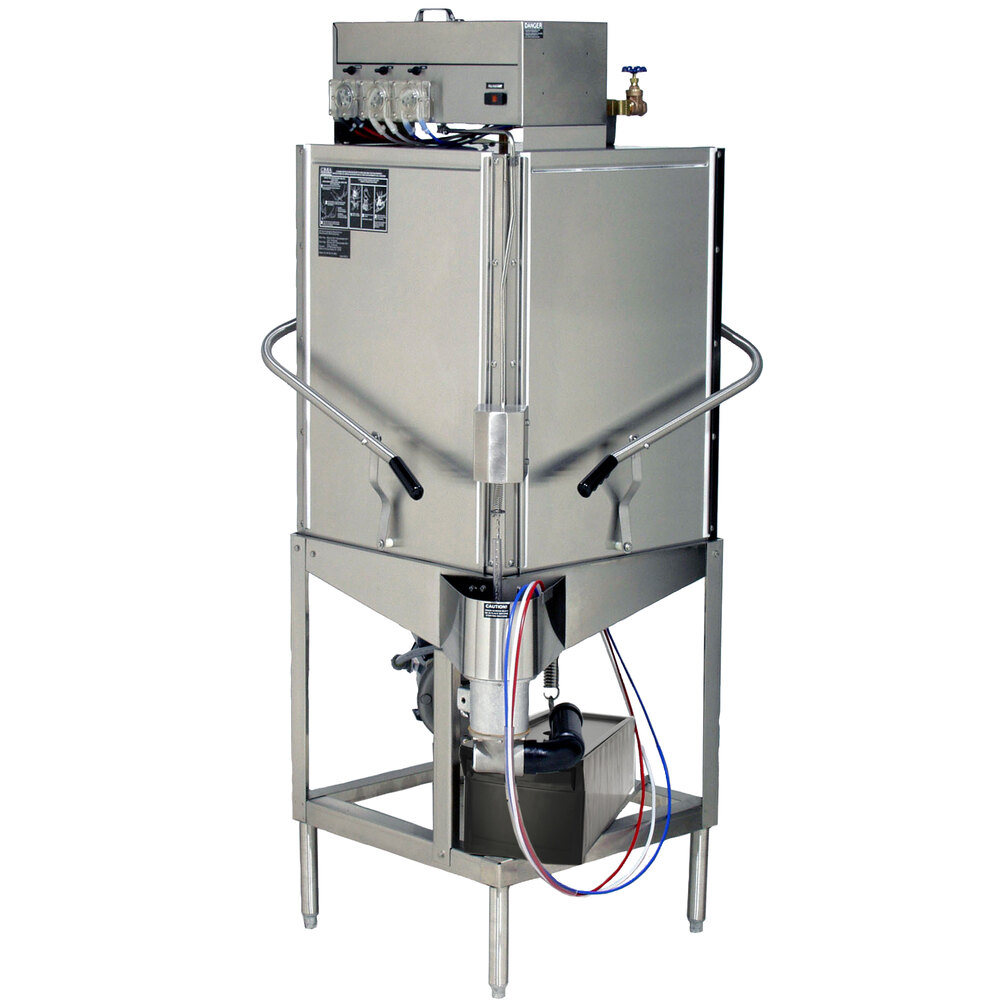 CMA Dishmachines S-C Lave-vaisselle de plonge d'angle, basse température, 115 V
