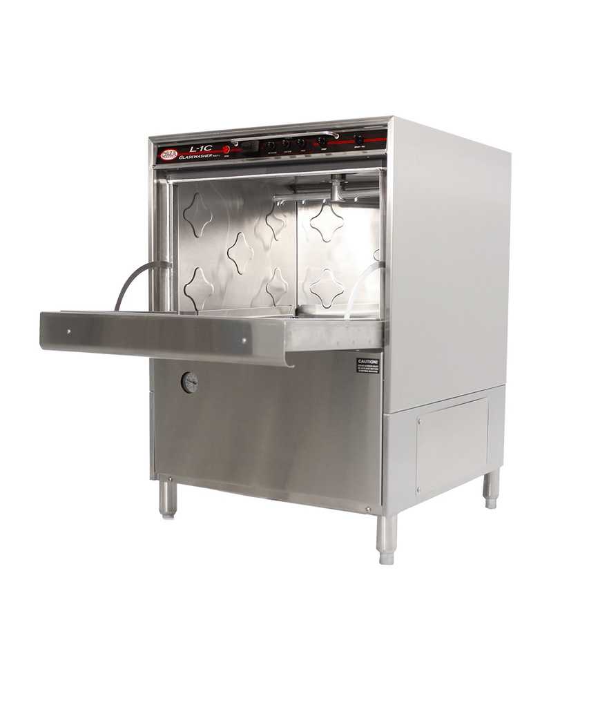 CMA Dishmachines L-1C Lave-verres sous comptoir basse température, 115 V