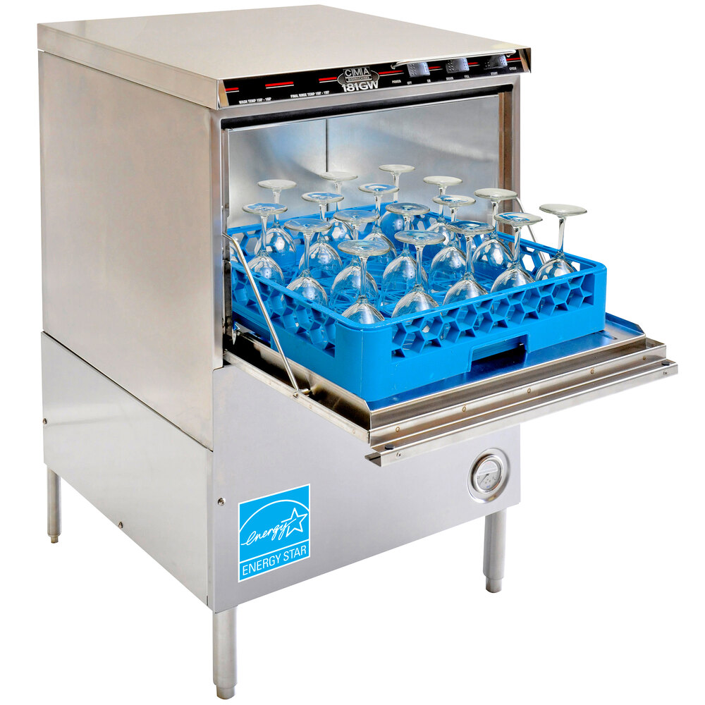 CMA Dishmachines 181GW Lave-verres haute température, 208-240 V