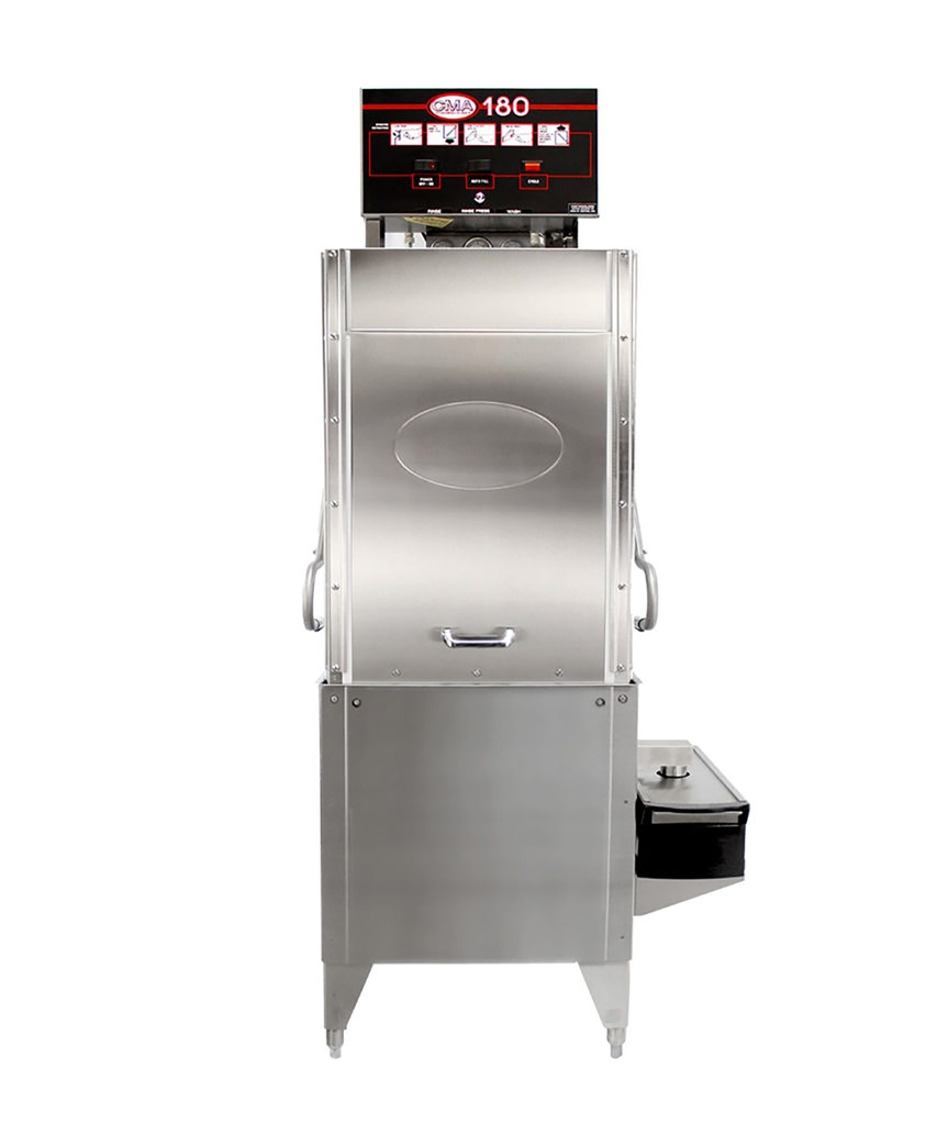 CMA Dishmachines 180-TSB Lave-vaisselle haut droit, haute température, avec surchauffeur