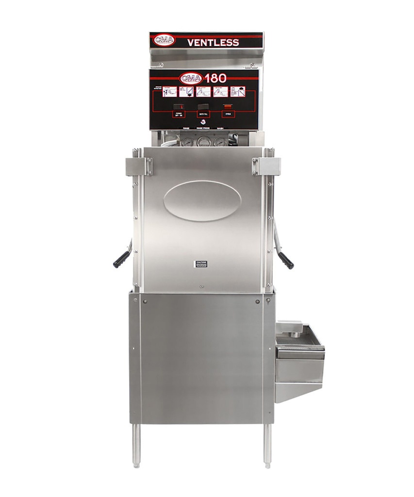 CMA Dishmachines 180-VL High Temp Ventless Dishwasher with Booster, 3-Phase