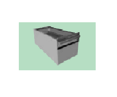 CMA Dishmachines Stainless Steel Scrap Accumulator