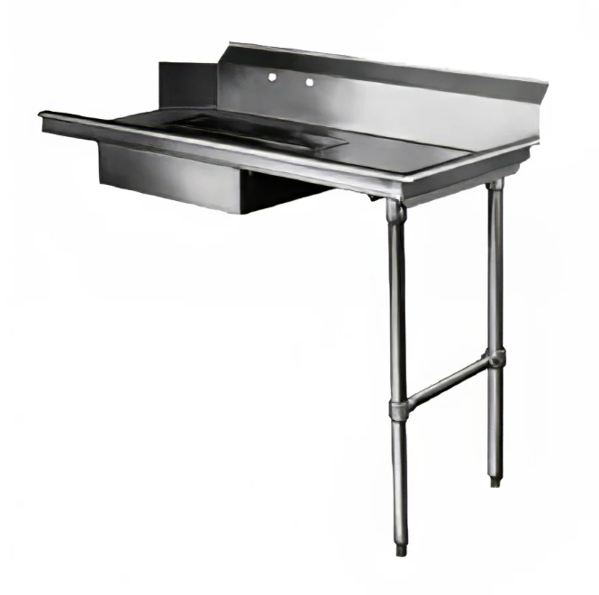 CMA Dishmachines Table de desserte souillée, droite, 48 po