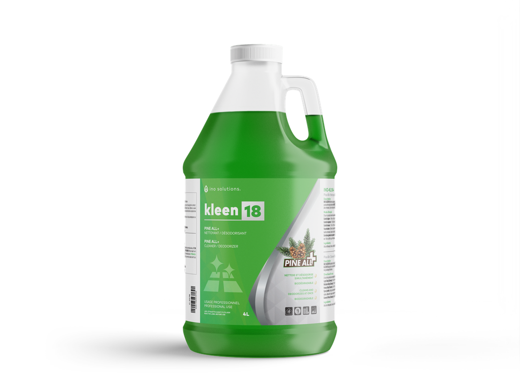 INO KLEEN 18 Nettoyant et désodorisant tout usage, 4 L