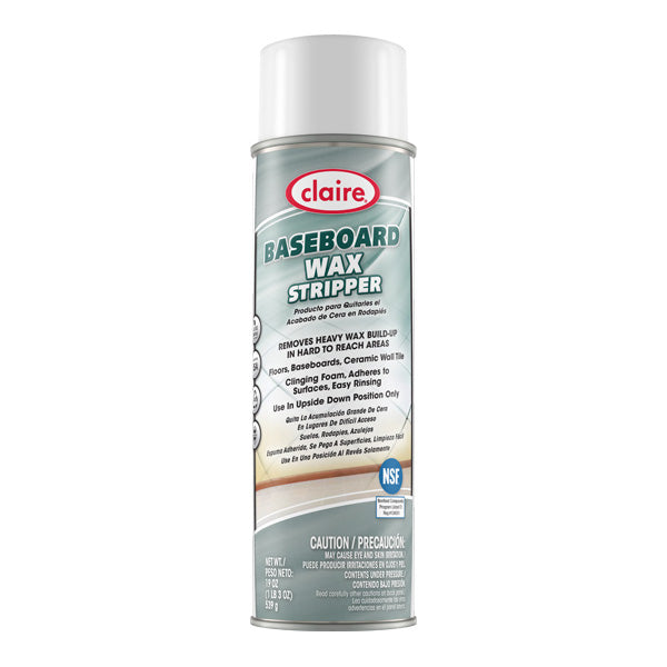 Décapant à cire pour plinthes en aérosol Claire, 539 g