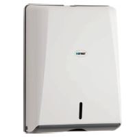 Folded towel dispensers