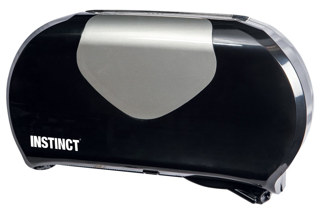 Twin 9" Jumbo Bath Tissue Dispenser (R4070BKSS)