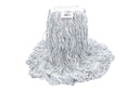 Vadrouille humide de finition (nylon/attachée/brins bouclés)