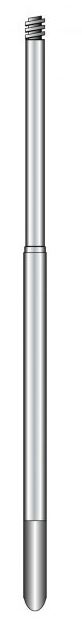 Extension handle in aluminium