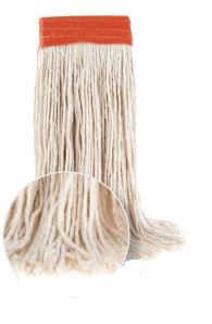 Vadrouille humide (coton/non-attachée/brins coupés)