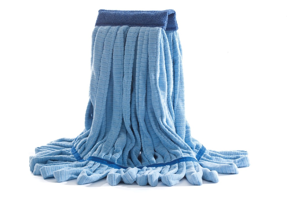 Vadrouille humide 100% microfibre tubulaire (attachée)