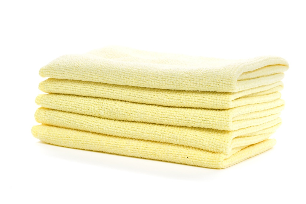 General purpose ultrafiber hand cloth, yellow