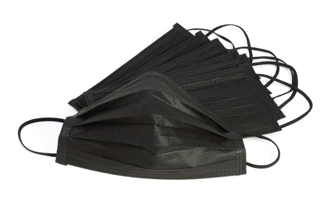 Disposable masks, Black (box of 40)