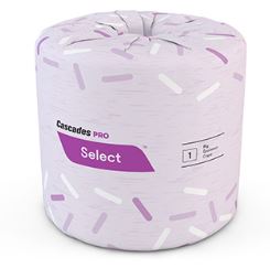 Standard toilet paper, 1 ply, 1000 sheets