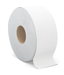 Jumbo toilet paper, 2 ply, 750'