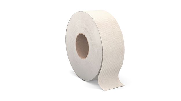 Jumbo Toilet Paper, Moka, 2 ply, 12 x 1000'