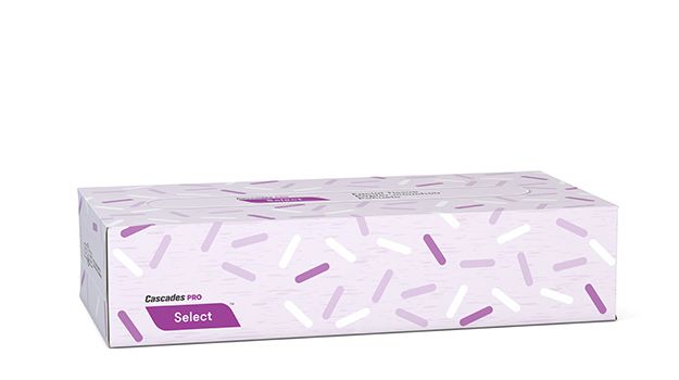 Flat Box Facial Tissue, 100 sheets
