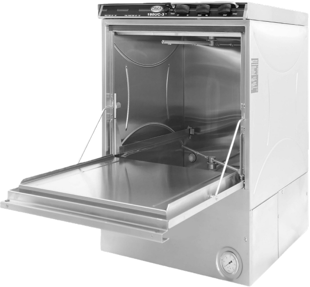 CMA Dishmachines 180UC-3 High Temp Undercounter Dishwasher with Dispenser, 208-240V