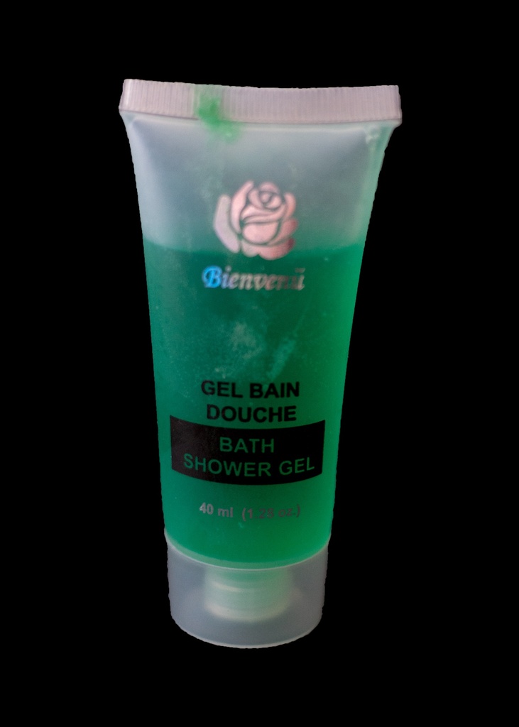 Gel de bain et douche en tube 40 ml