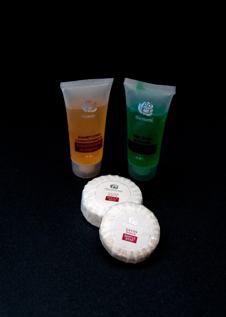 Savon français enveloppé en pli de 40g