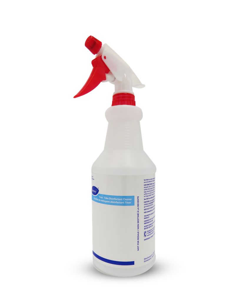 Titan™ Tabs Disinfectant Cleaner Replacement Label