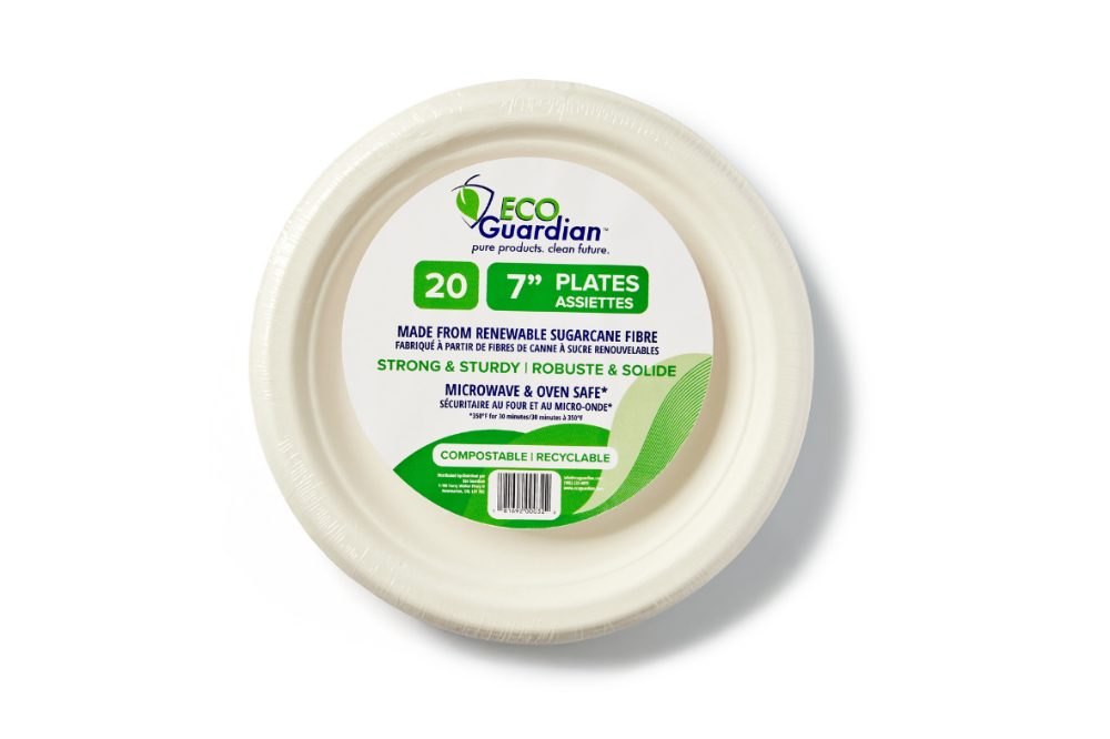 Assiettes Bagasse Compostables