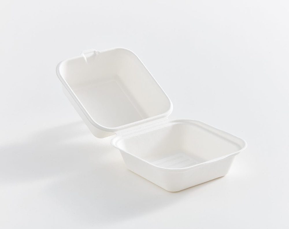 Clamshell Bagasse Compostable
