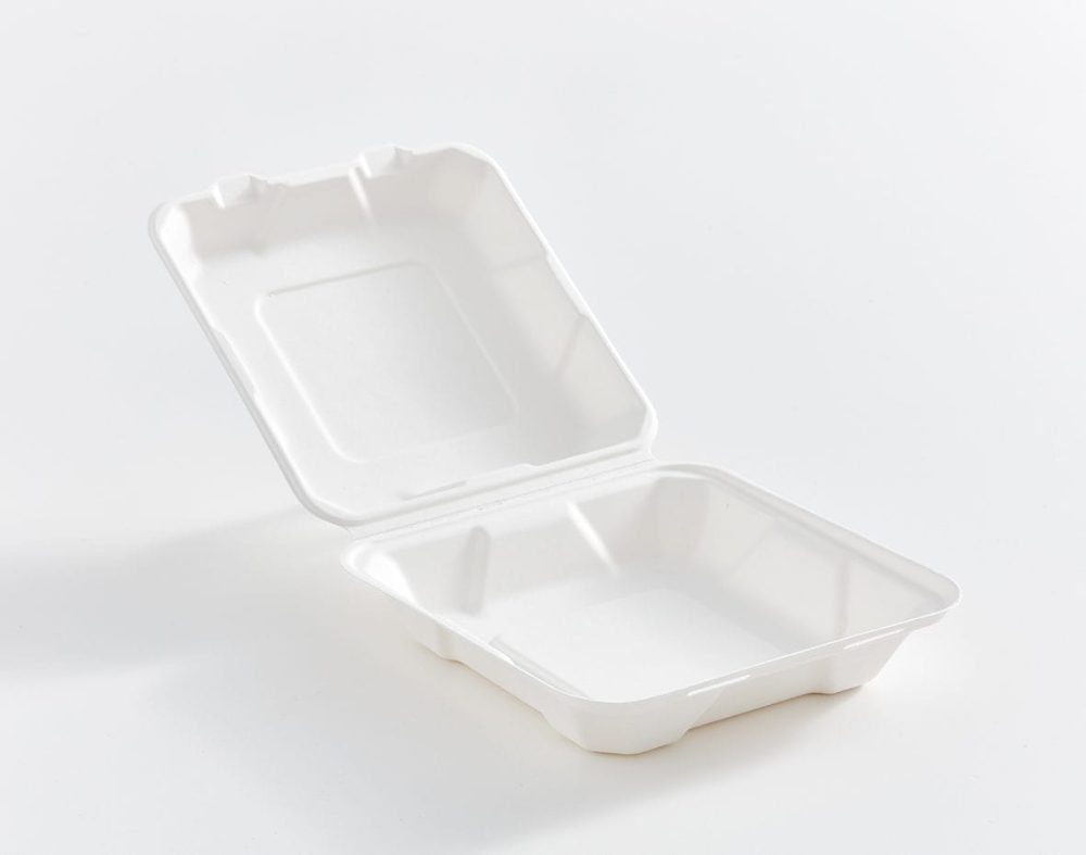 Clamshell Bagasse Compostable