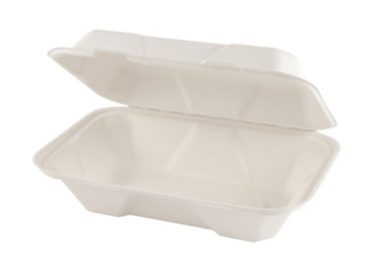Clamshell Bagasse Compostable