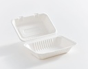 Bagasse à clapet compostable