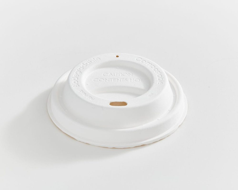 Couvercle en fibre pour gobelets - 80mm, 8oz, 20 X 50 unités
