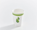 Gobelet en carton pour boisson chaude doublé de PLA Compostable, 12 OZ, 20 x 50 unités