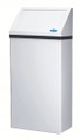 Poubelle métallique, blanc, 13 gal (50 L)