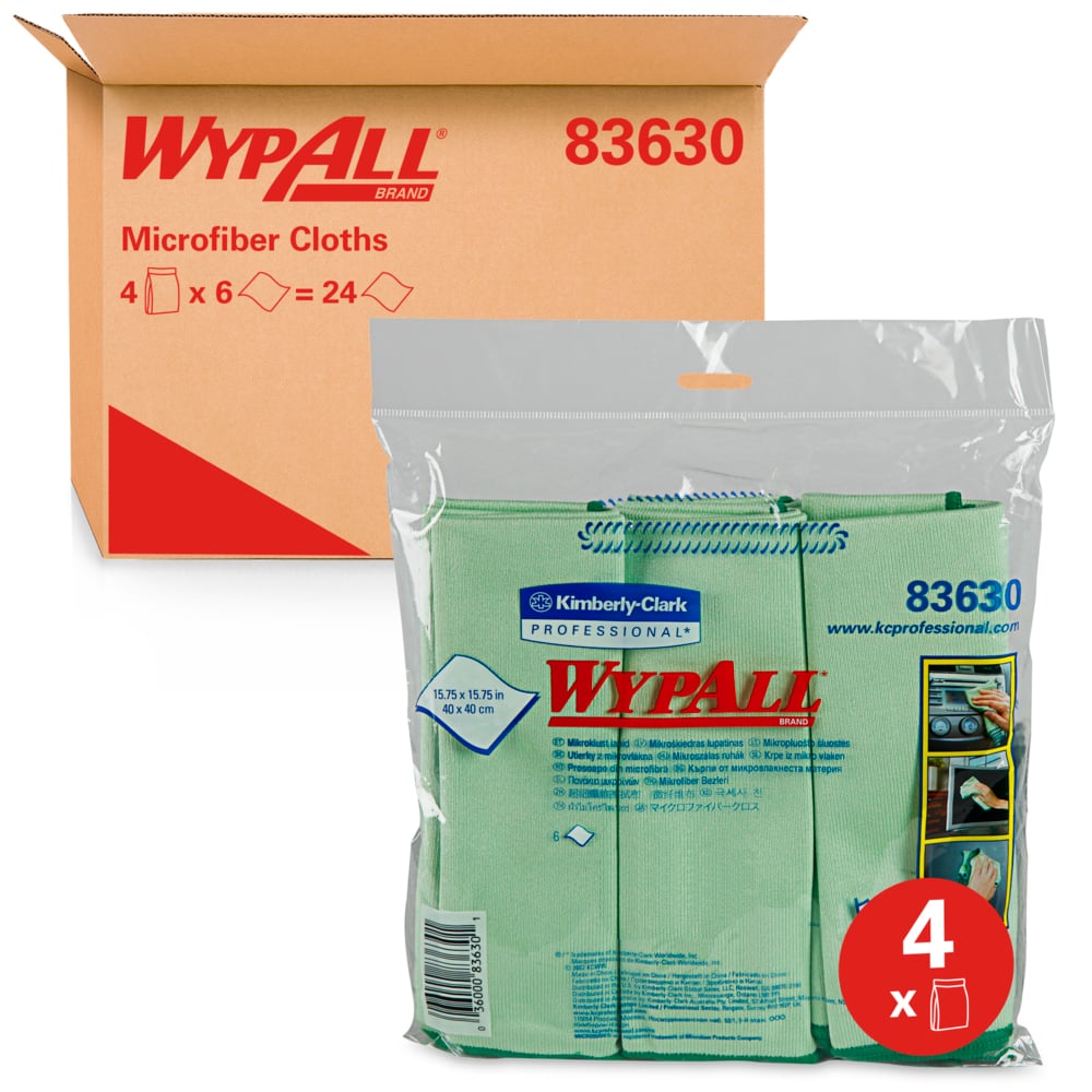 WypAll® Microﬁber Cloths